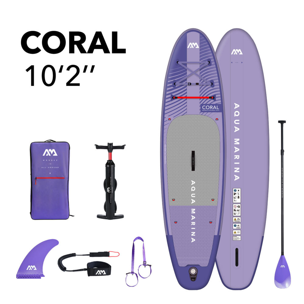 SUP-доска-надувная-с-веслом-Coral-Night-Fade_AQUAMARINA_Купить-онлайн